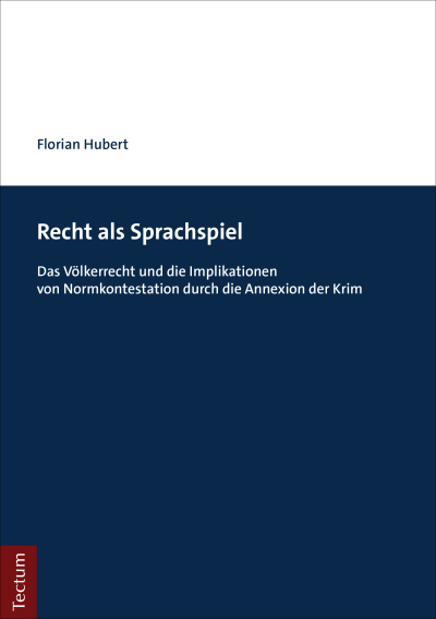 Cover des Buchs: Recht als Sprachspiel