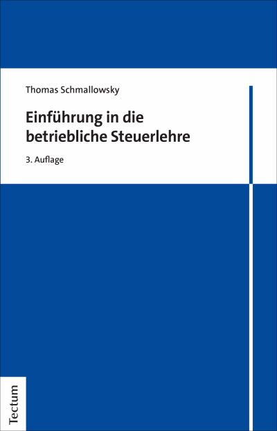 Cover des Buchs: Einführung in die betriebliche Steuerlehre