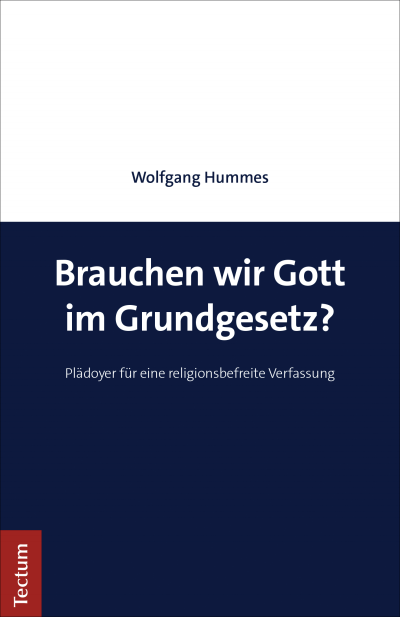 Cover des Buchs: Brauchen wir Gott im Grundgesetz?