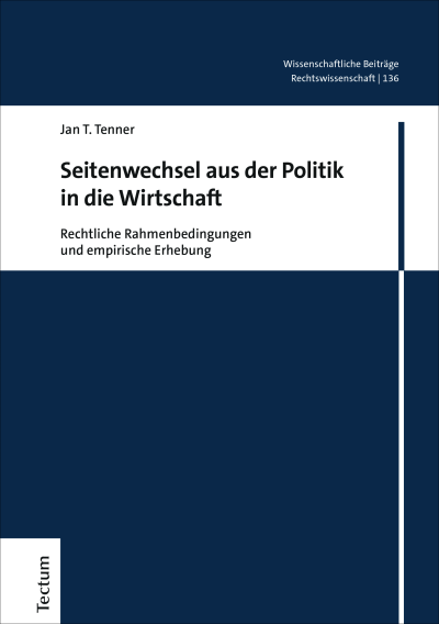 Cover des Buchs: Seitenwechsel aus der Politik in die Wirtschaft
