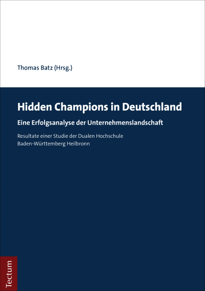 Cover des Buchs: Hidden Champions in Deutschland