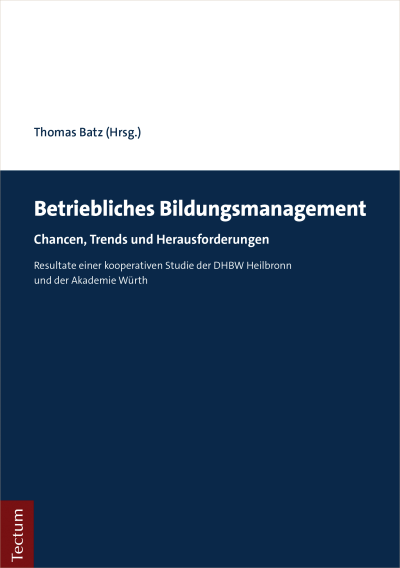 Cover des Buchs: Betriebliches Bildungsmanagement