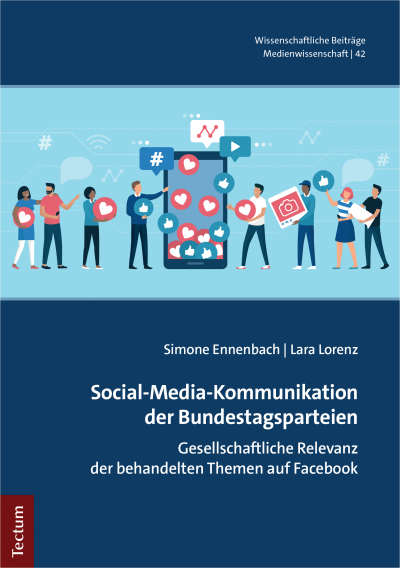 Cover des Buchs: Social-Media-Kommunikation der Bundestagsparteien
