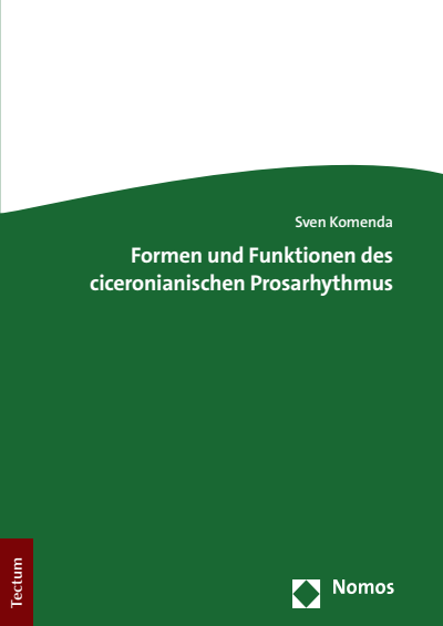 Cover of book: Formen und Funktionen des ciceronianischen Prosarhythmus