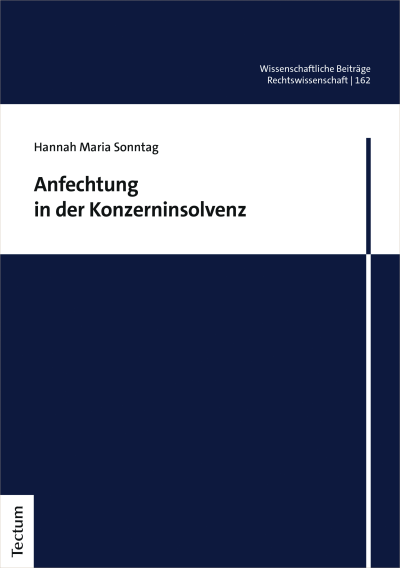 Cover des Buchs: Anfechtung in der Konzerninsolvenz