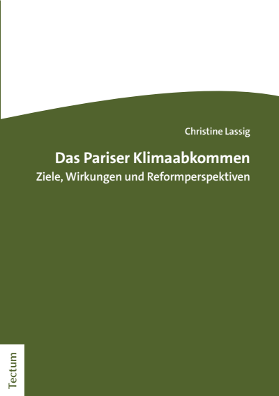 Cover of book: Das Pariser Klimaabkommen