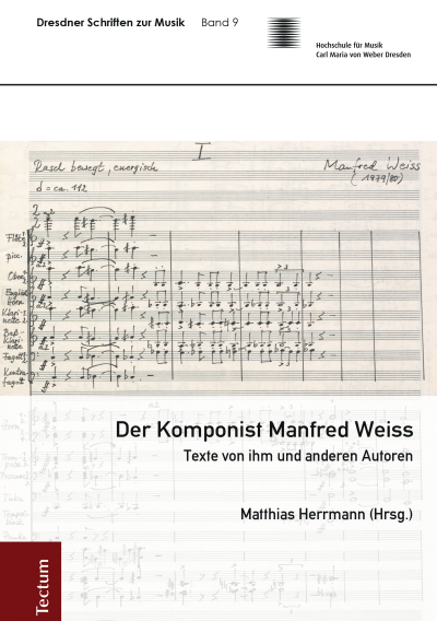 Cover des Buchs: Der Komponist Manfred Weiss