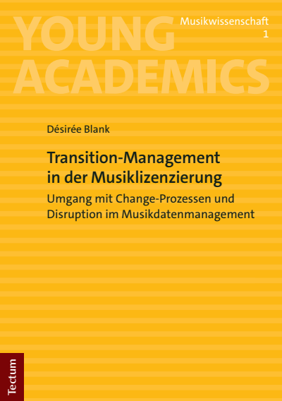 Cover of book: Transition-Management in der Musiklizenzierung
