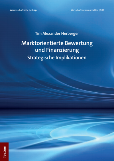 Cover of book: Marktorientierte Bewertung und Finanzierung