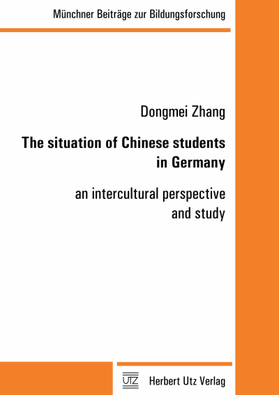 Cover of book: The situation of Chinese students in Germany