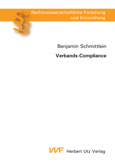Cover des Buchs: Verbands-Compliance