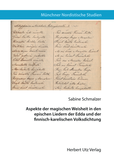 Cover of book: Aspekte der magischen Weisheit in den epischen Liedern der Edda und der finnisch-karelischen Volksdichtung