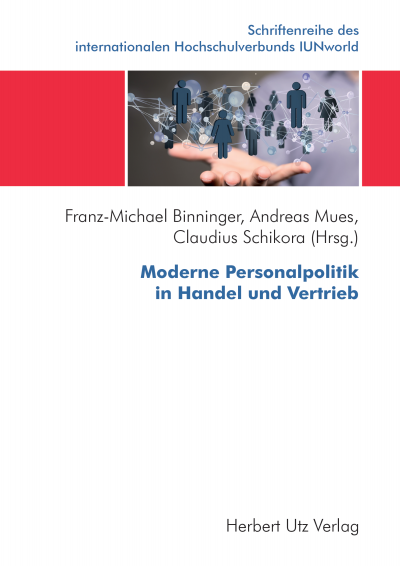 Cover des Buchs: Moderne Personalpolitik in Handel und Vertrieb