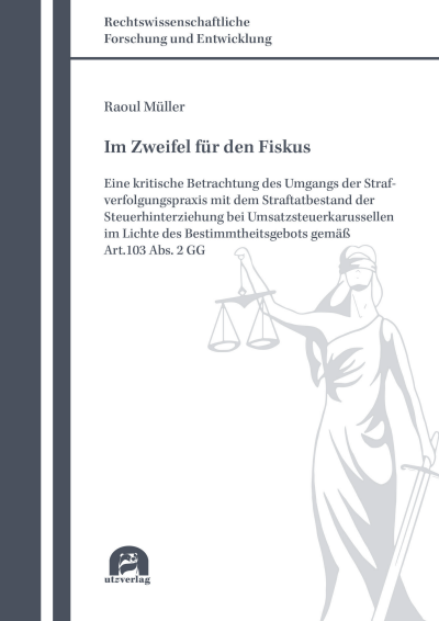Cover des Buchs: Im Zweifel für den Fiskus