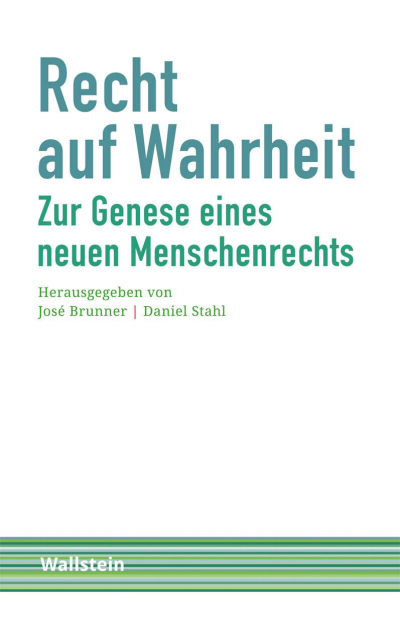 Cover of book: Recht auf Wahrheit