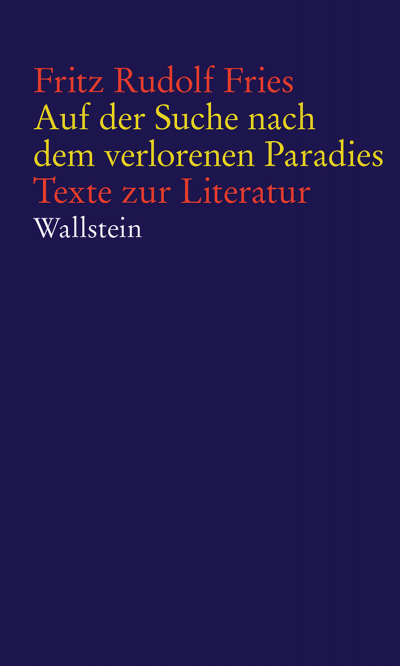 Cover of book: Auf der Suche nach dem verlorenen Paradies