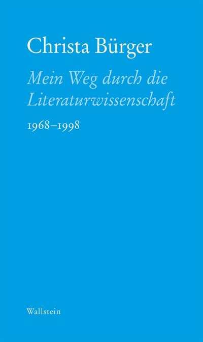 Cover des Buchs: Mein Weg durch die Literaturwissenschaft