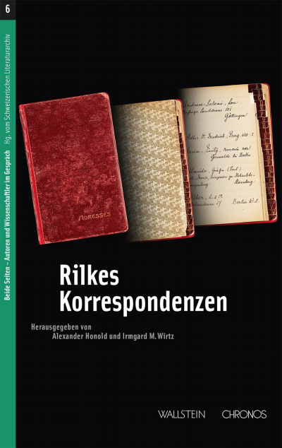 Cover des Buchs: Rilkes Korrespondenzen