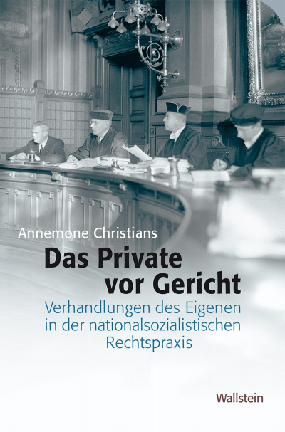 Cover of book: Das Private vor Gericht