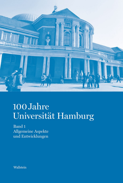Cover of book: 100 Jahre Universität Hamburg