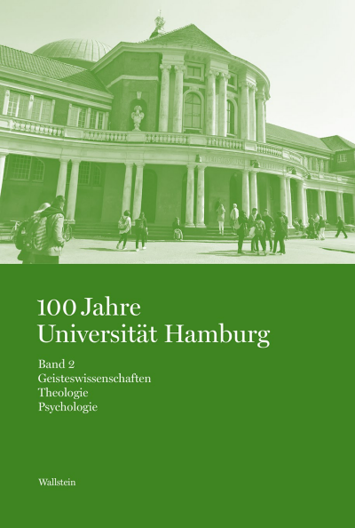 Cover of book: 100 Jahre Universität Hamburg