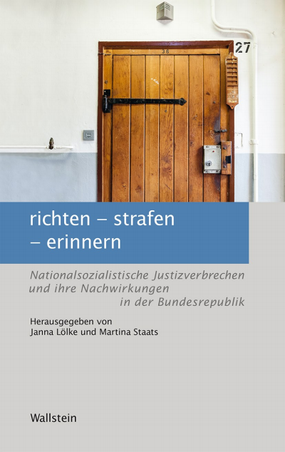 Cover of book: richten - strafen - erinnern