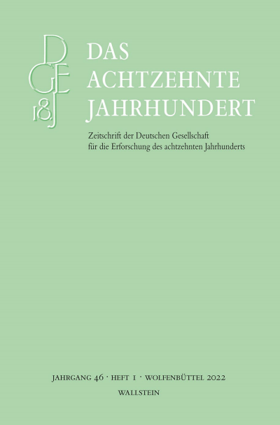 Cover des Buchs: Das achtzehnte Jahrhundert 46/1