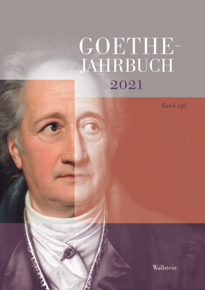 Cover of book: Goethe-Jahrbuch 138, 2021