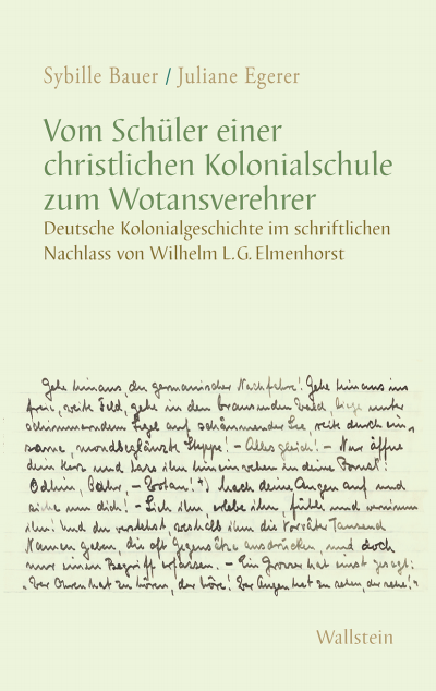 Cover of book: Vom Schüler einer christlichen Kolonialschule zum Wotansverehrer