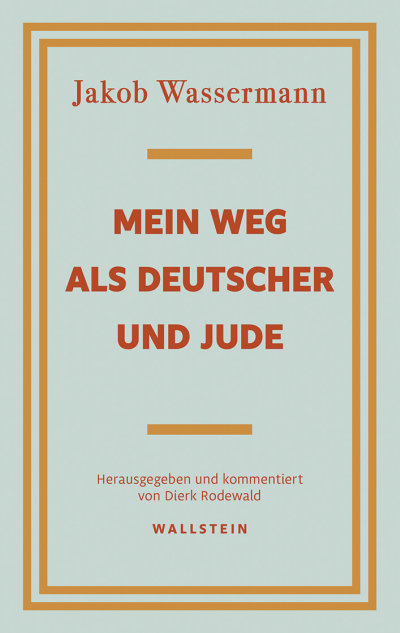 Cover of book: Mein Weg als Deutscher und Jude