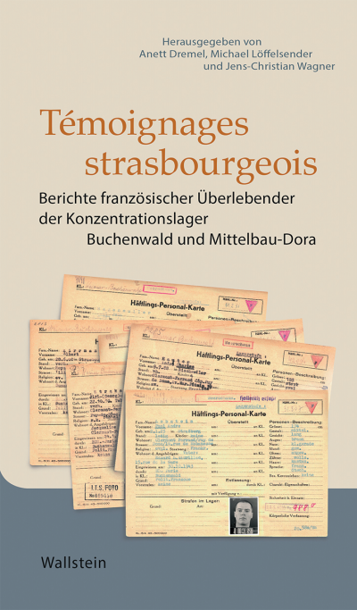 Cover of book: Témoignages strasbourgeois
