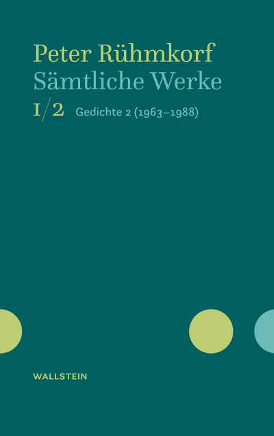 Cover des Buchs: Peter Rühmkorf. Sämtliche Werke