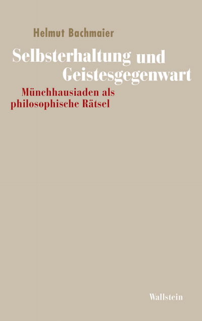 Cover des Buchs: Selbsterhaltung und Geistesgegenwart