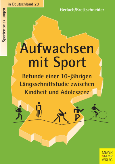 Cover des Buchs: Aufwachsen mit Sport