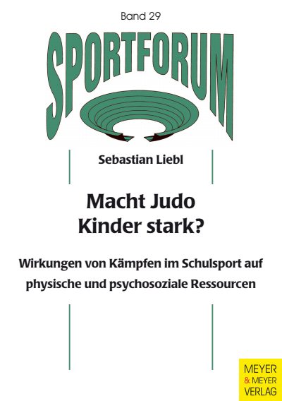 Cover des Buchs: Macht Judo Kinder stark?