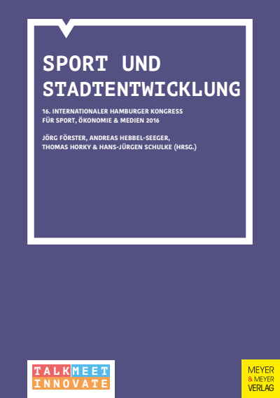 Cover des Buchs: Sport und Stadtentwicklung