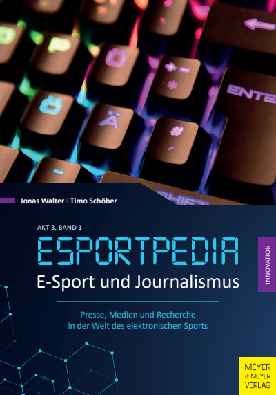 Cover des Buchs: E-Sport und Journalismus