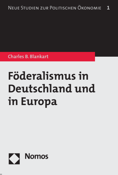 Cover des Buchs: Föderalismus in Deutschland und in Europa