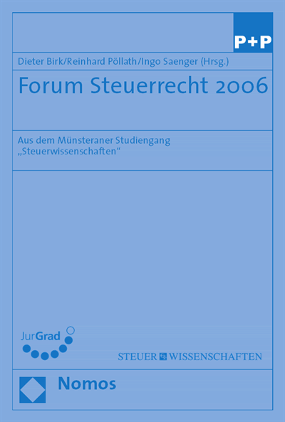 Cover of book: Forum Steuerrecht 2006
