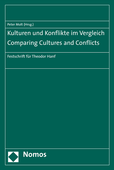 Cover of book: Kulturen und Konflikte im Vergleich. Comparing Cultures and Conflicts
