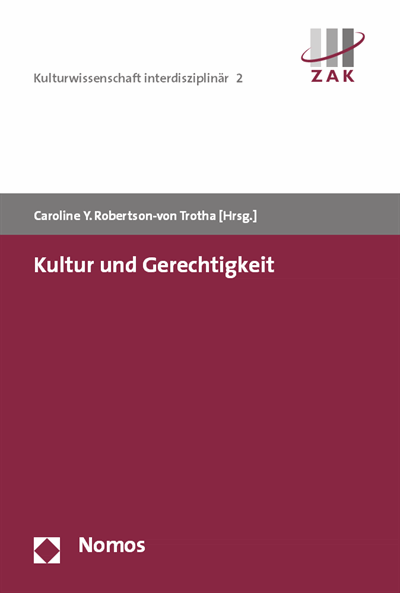 Cover des Buchs: Kultur und Gerechtigkeit