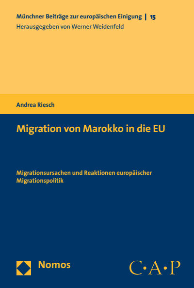 Cover des Buchs: Migration von Marokko in die EU