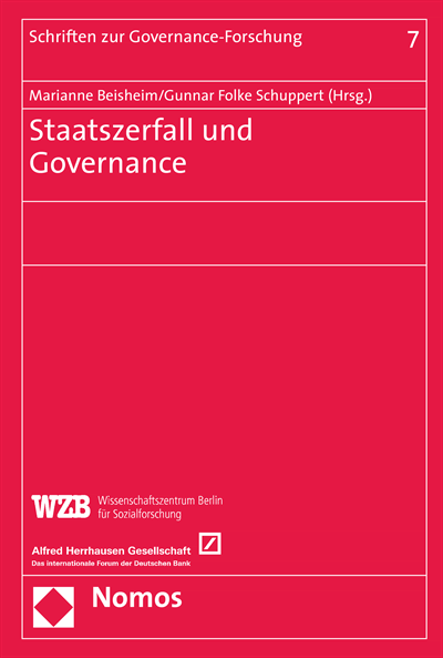 Cover des Buchs: Staatszerfall und Governance