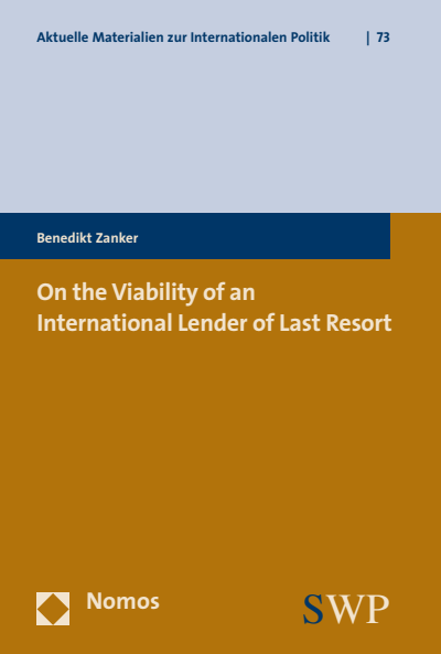 Cover des Buchs: On the Viability of an International Lender of Last Resort