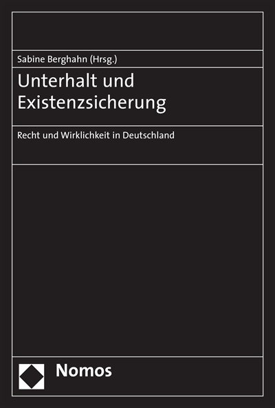 Cover des Buchs: Unterhalt und Existenzsicherung