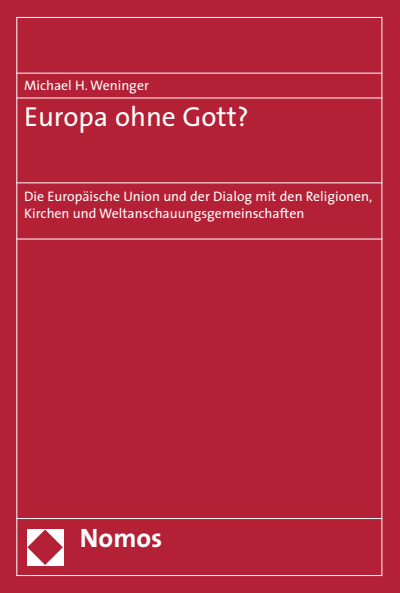 Cover of book: Europa ohne Gott?