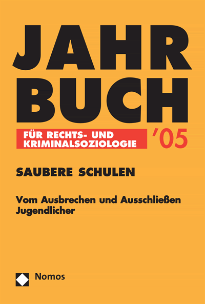 Cover des Buchs: Jahrbuch für Rechts- und Kriminalsoziologie '05