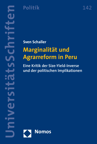 Cover des Buchs: Marginalität und Agrarreform in Peru