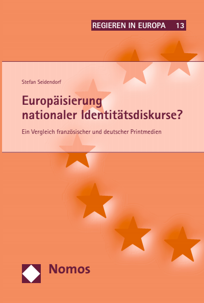 Cover of book: Europäisierung nationaler Identitätsdiskurse?