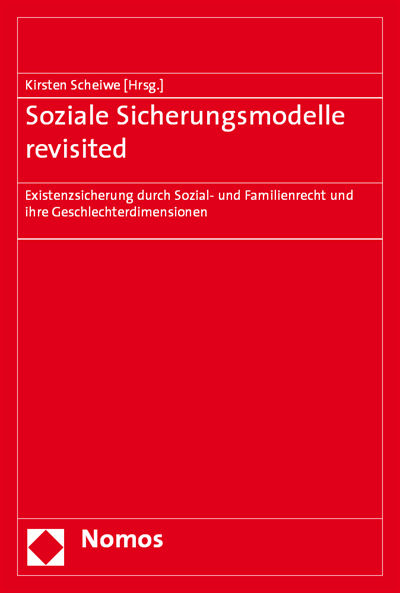 Cover des Buchs: Soziale Sicherungsmodelle revisited